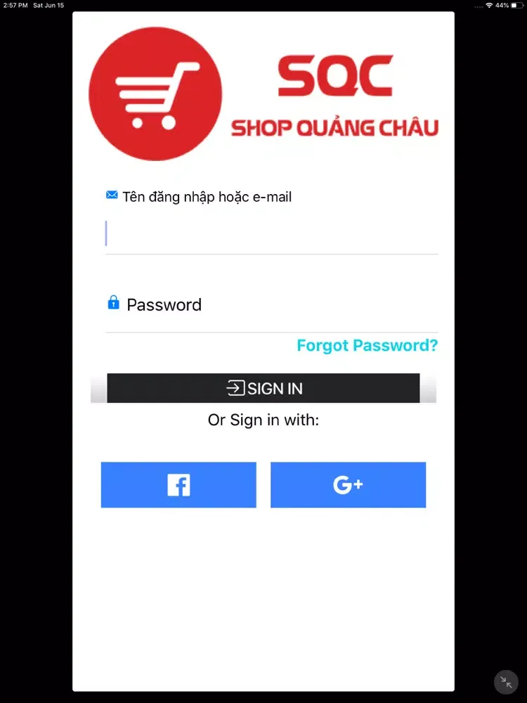 SQC Order iPad 应用截图